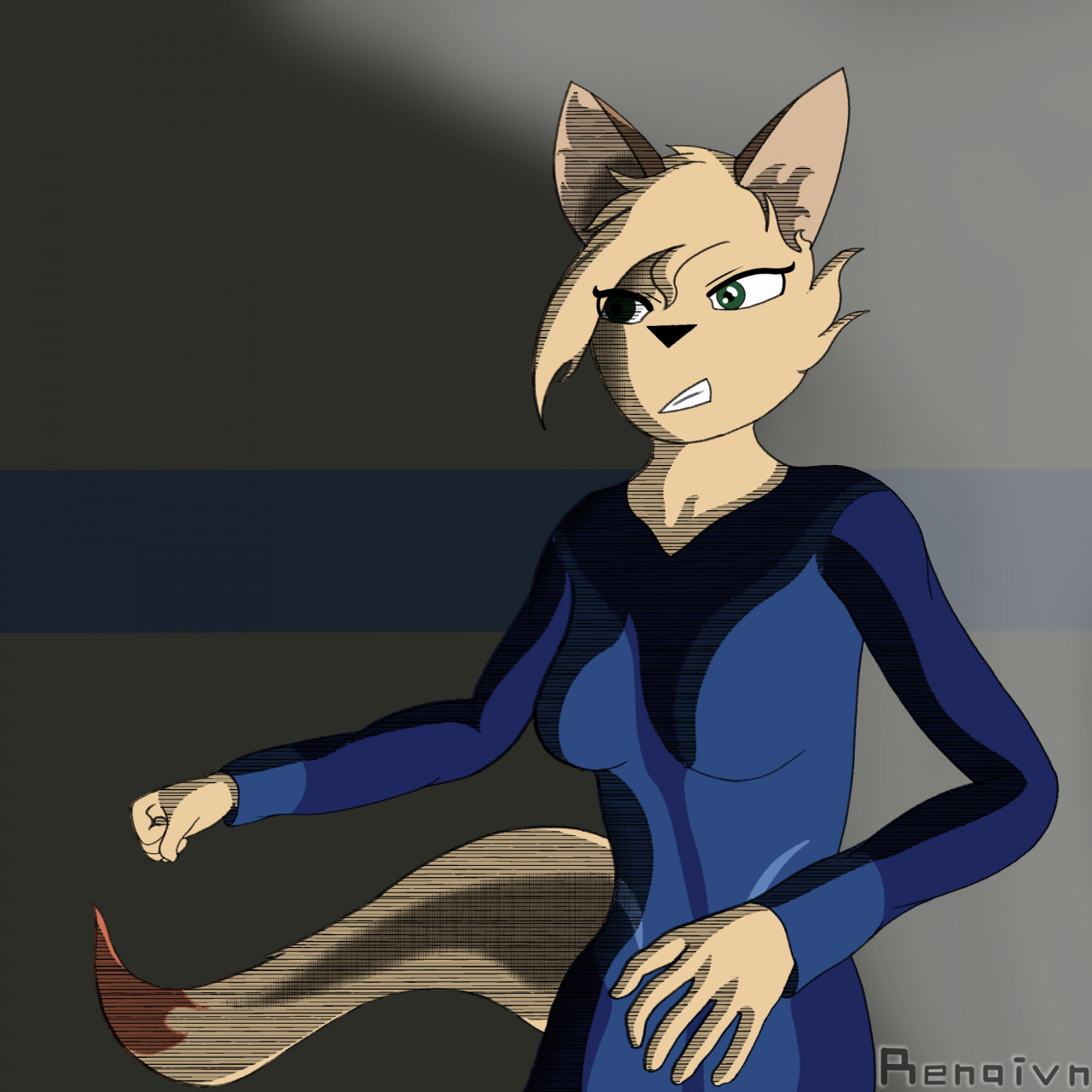 Uneasy Vixen by Renaivn -- Fur Affinity [dot] net