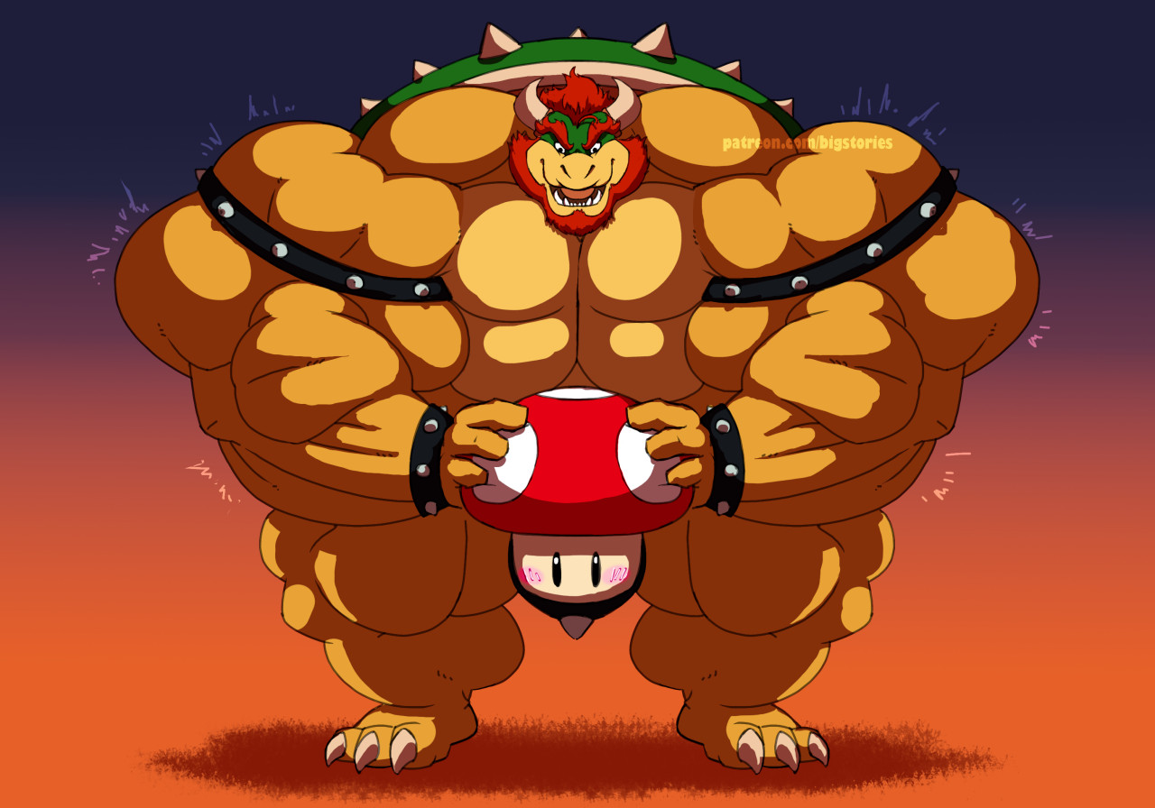 Bowser muscle growth