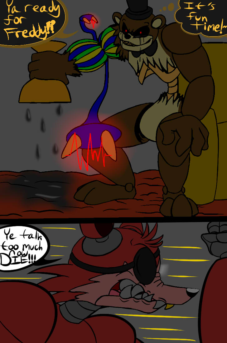 Foxy X Chica comic page 11 -done- by Renee-Moonveil -- Fur Affinity [dot]  net