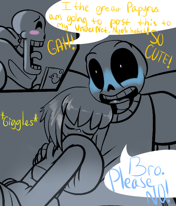 Sans X Frisk: I promised I'd protect you by Renee-Moonveil -- Fur Affinity  [dot] net