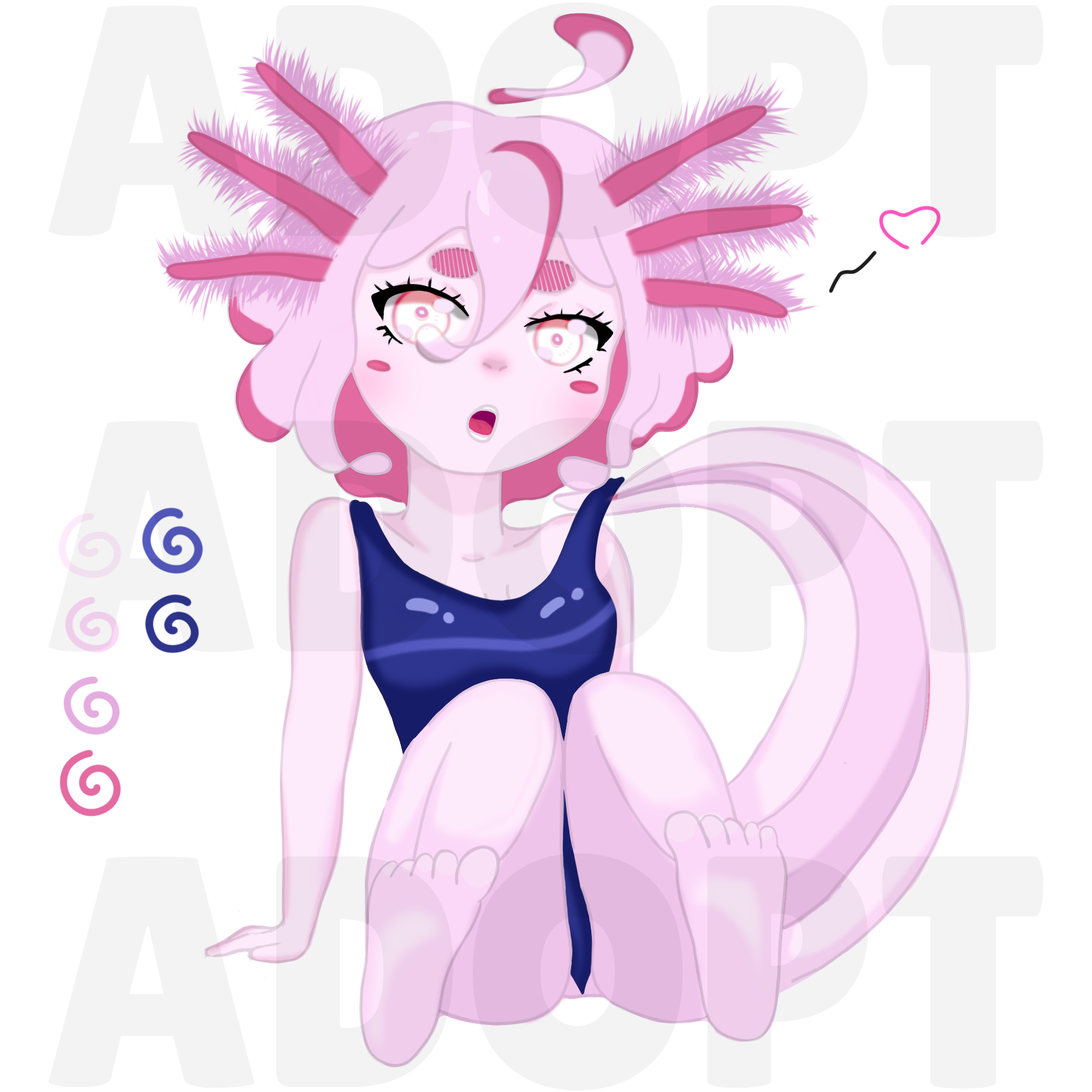 Weirdcore adoptable auction (closed) by Axolotltheclown -- Fur Affinity  [dot] net