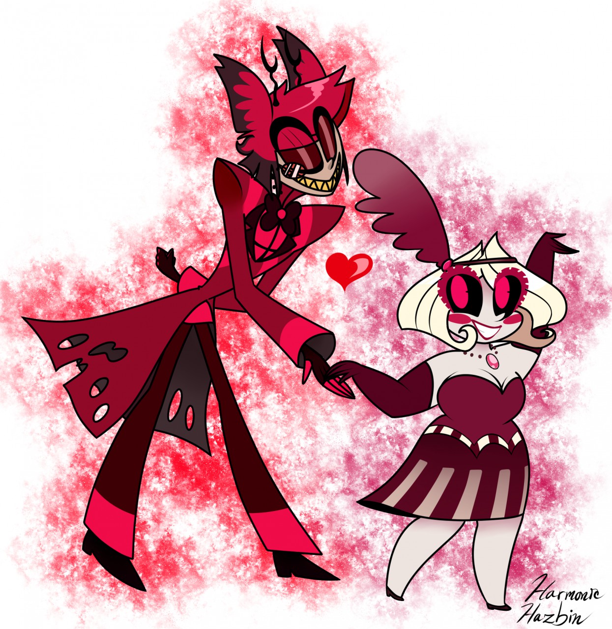 Alastor X Mimzy commission for someone by ReneesInnerIrken -- Fur ...