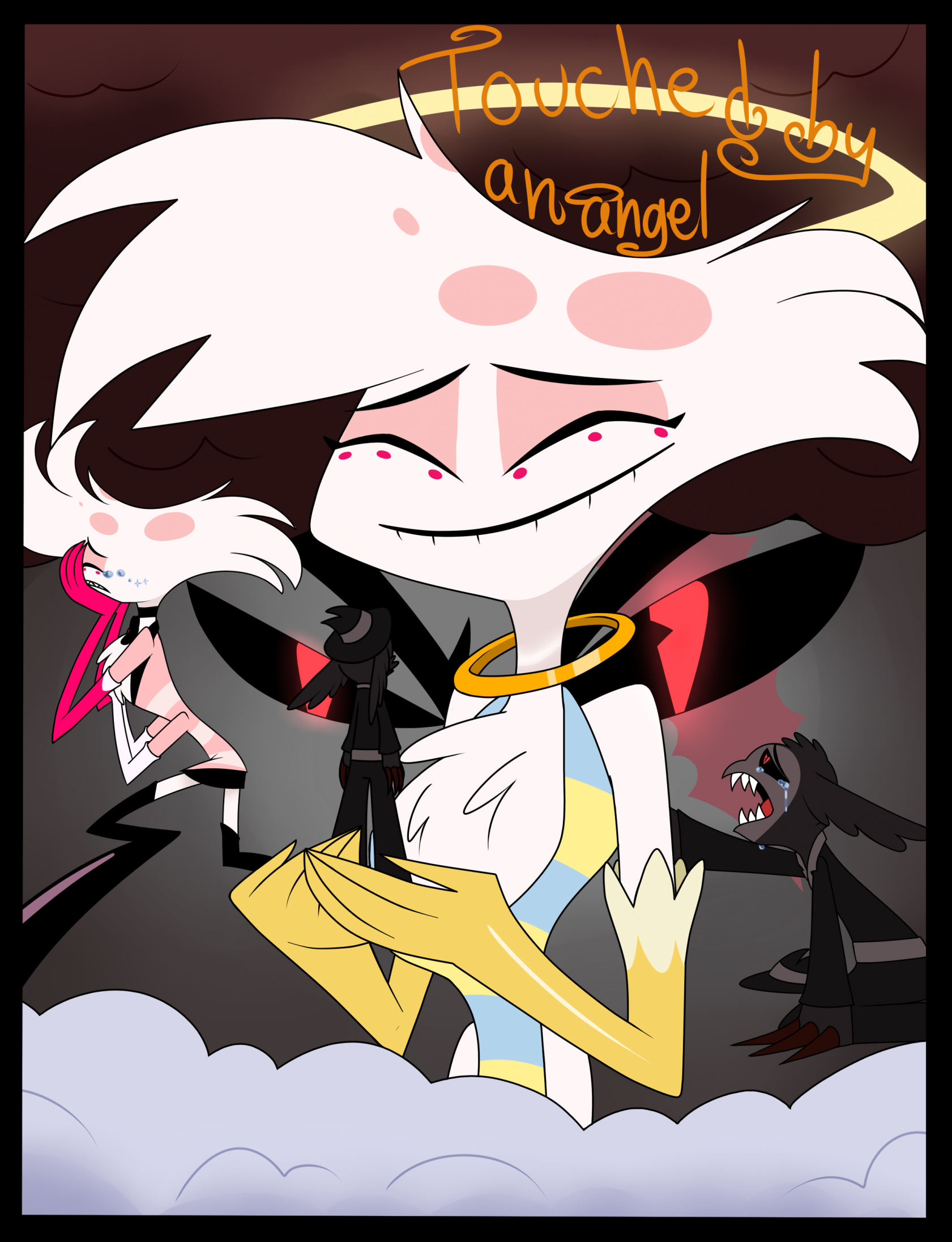 HH AU: Touched by an angel comic cover by ReneesInnerIrken -- Fur Affinity  [dot] net