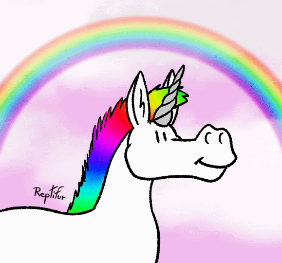 unicorn animated gif