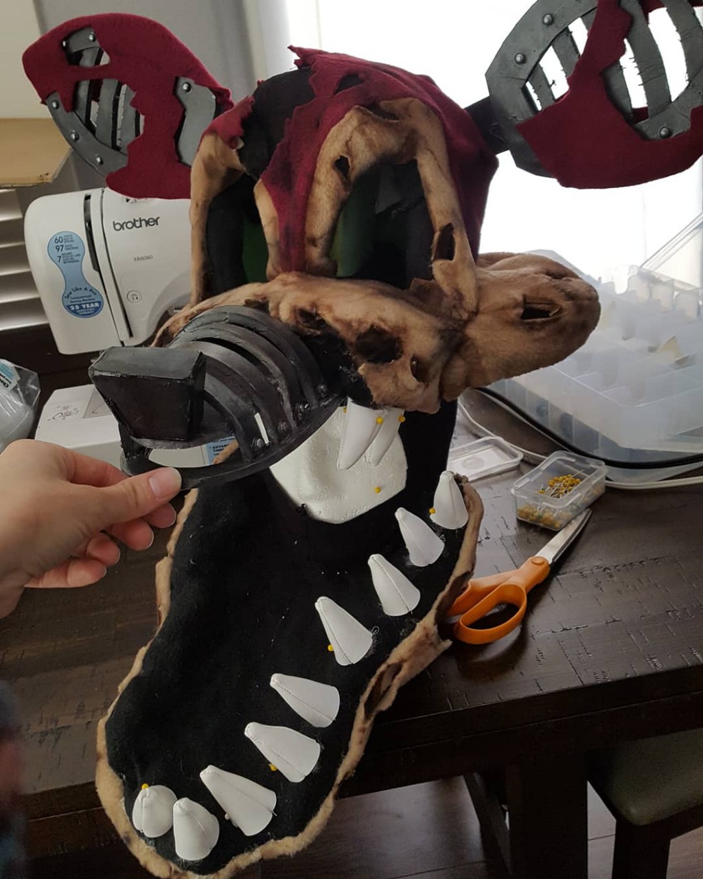 Nightmare Foxy WIP by ReptilianReverie Fur Affinity dot net