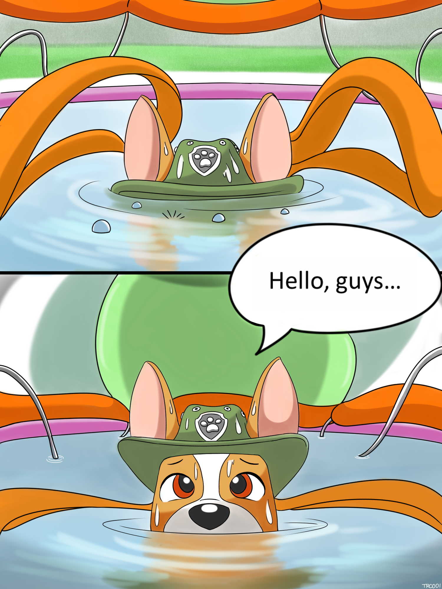 Paw Patrol - Tracker Visits His Friends - 6 by Rex100 -- Fur Affinity [dot]  net