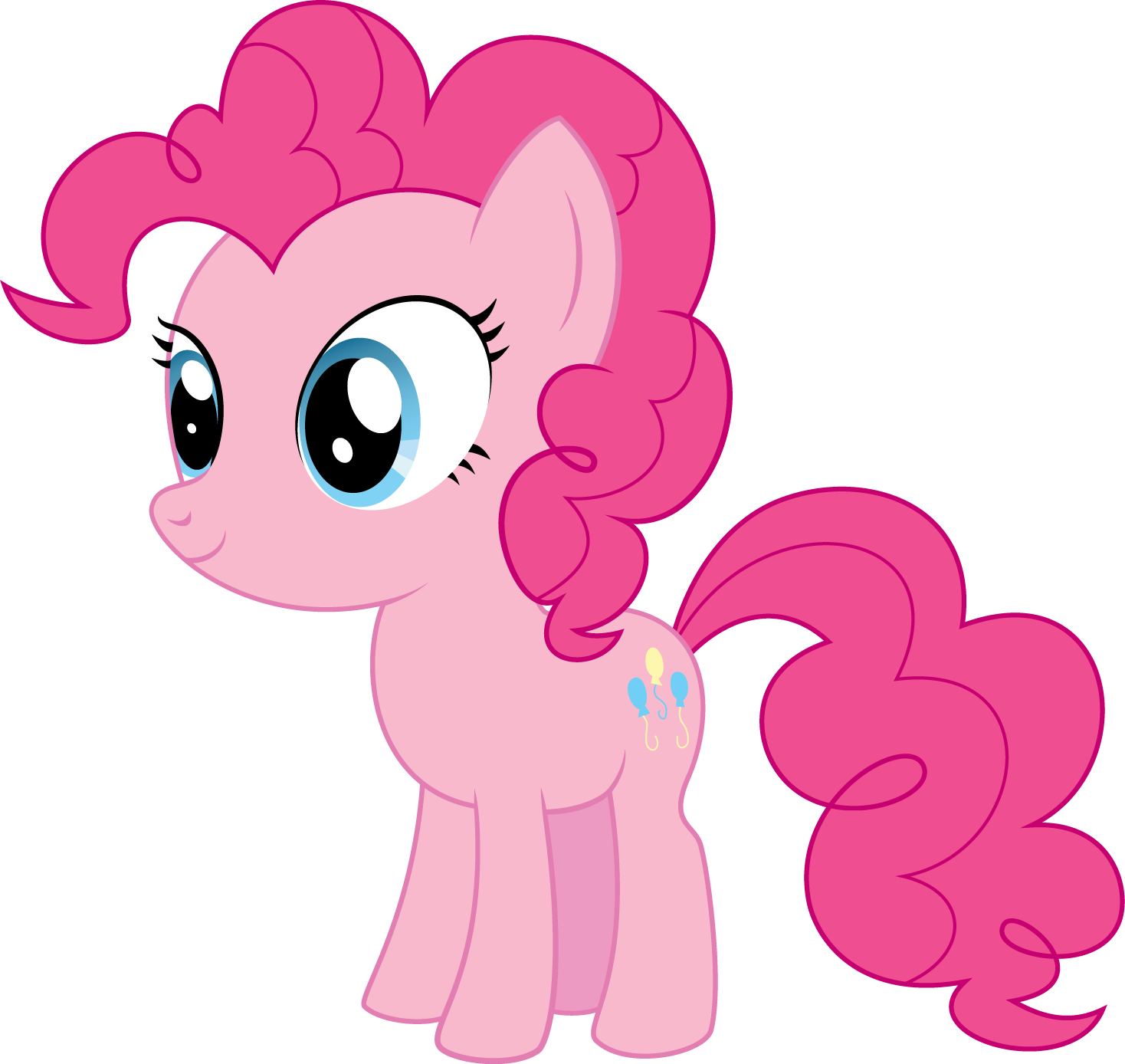 Pony Chibi Series: Pinkie by ReyTiger -- Fur Affinity [dot] net
