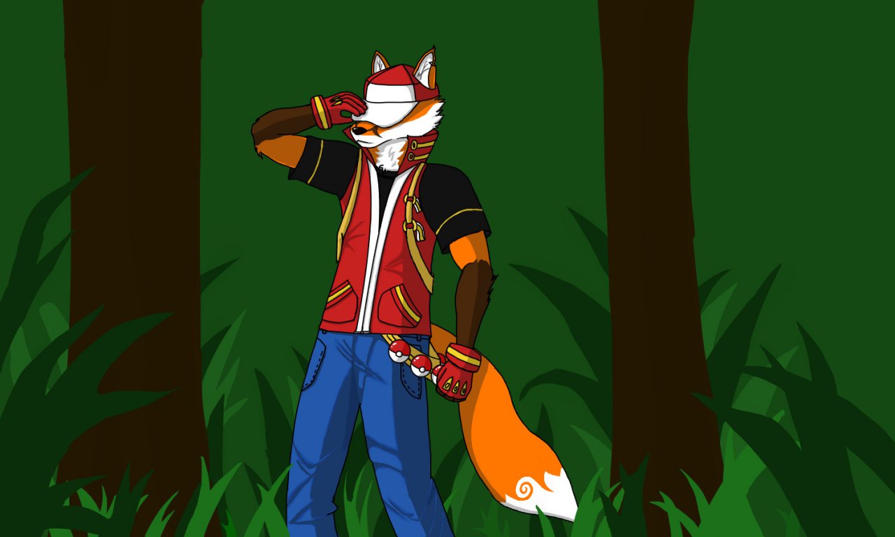 Fox Pokemon Trainer by Rezaar -- Fur Affinity [dot] net