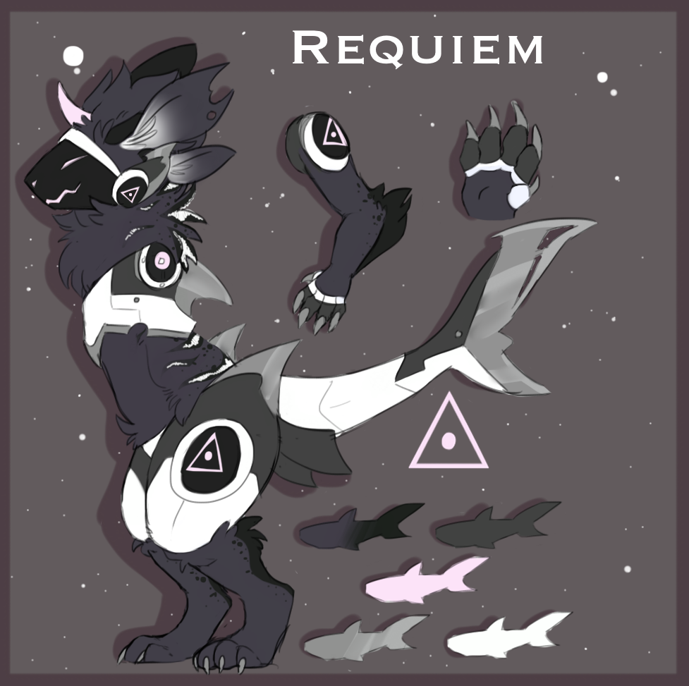 Silver Chariot Requiem - hybrid rexouium & protogen. by PainPavel -- Fur  Affinity [dot] net