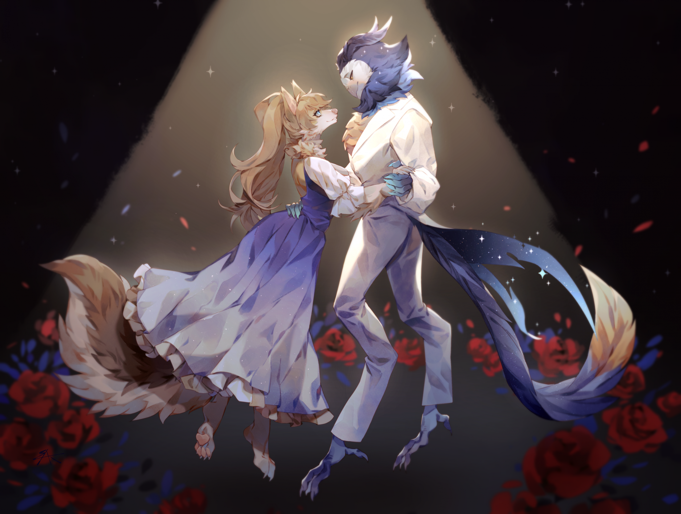 A Night Dance by RhinoMeme -- Fur Affinity [dot] net