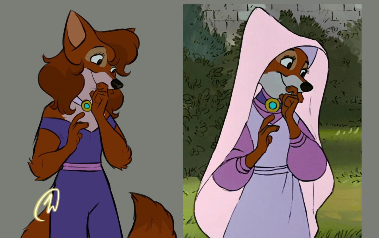 If Maid Marian was an actress by Rhodochrosite-Love -- Fur