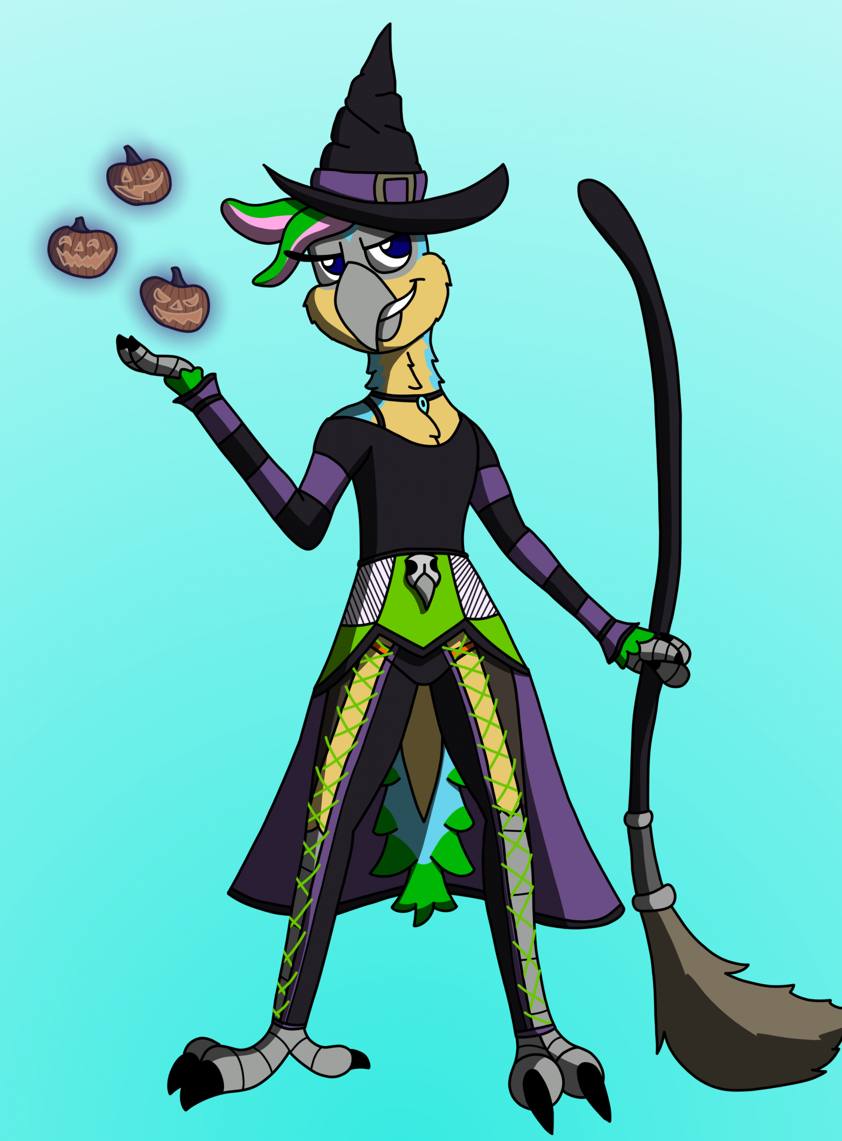 Sammy the witch by RHPenguin -- Fur Affinity [dot] net