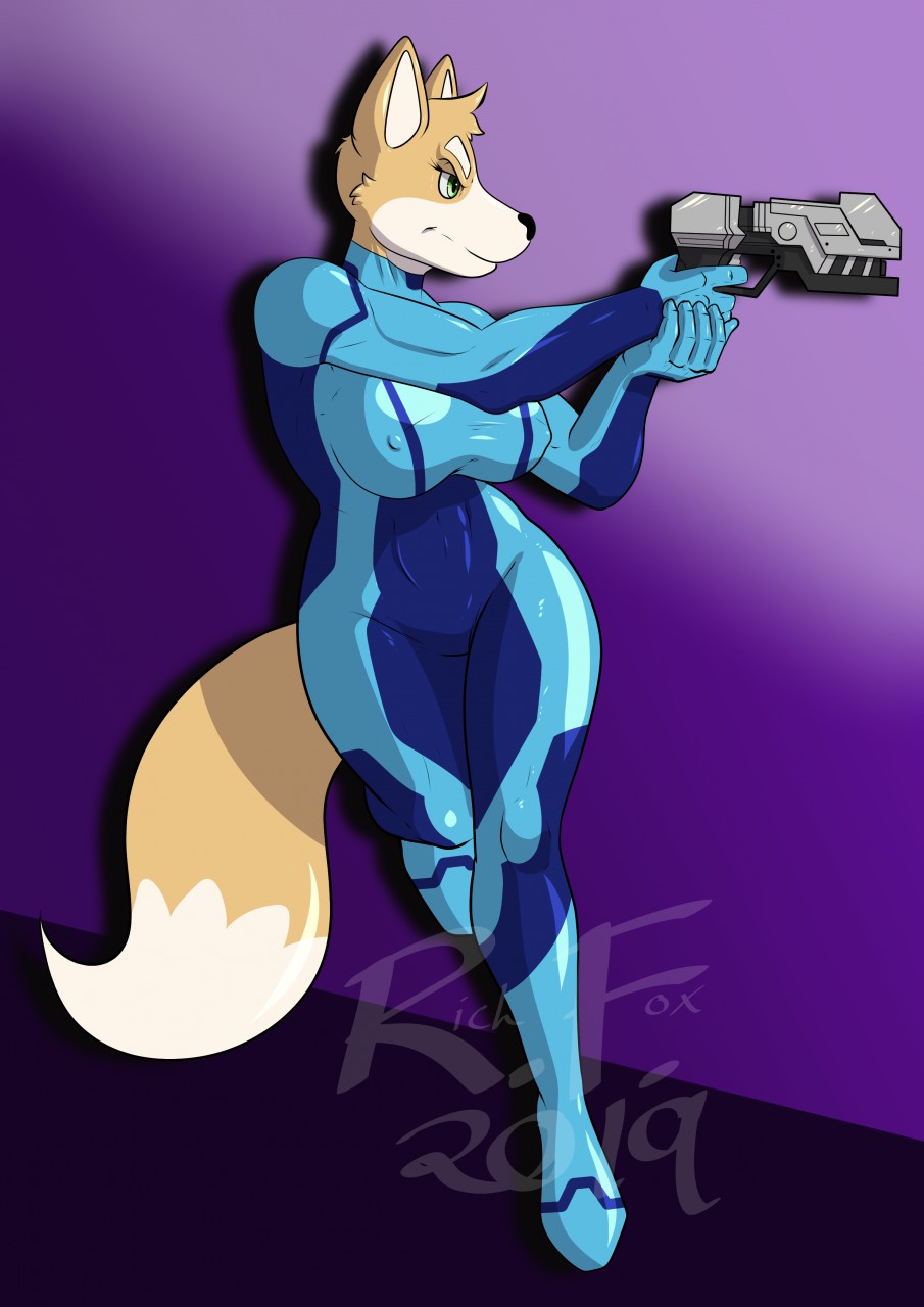 Zero Suit Fox by Richfox -- Fur Affinity [dot] net