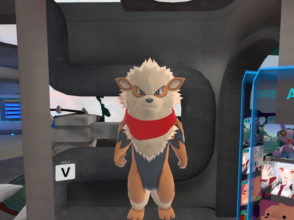 Anthro Arcanine VRChat avatar by RickySticky -- Fur Affinity [dot] net