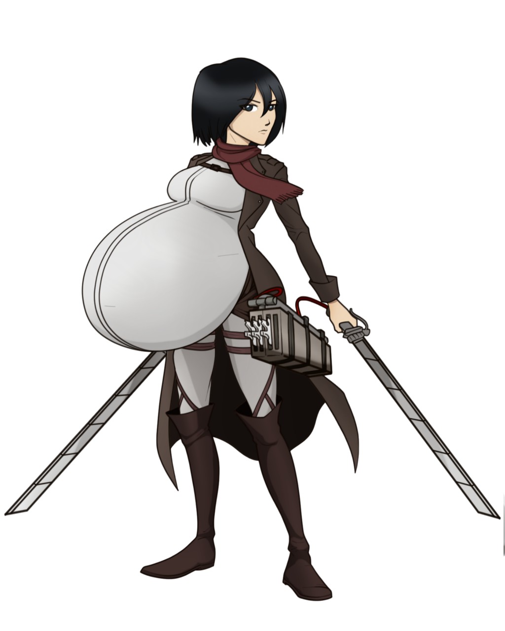 Iron Artist Fail: Maternal Mikasa by RiddleAellinea -- Fur Affinity [dot]  net