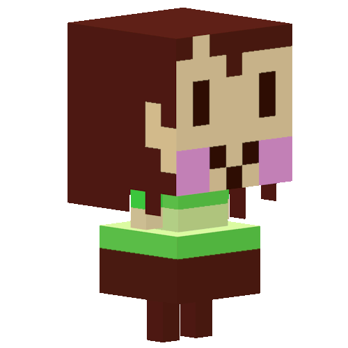 Undertale characters in minecraft style