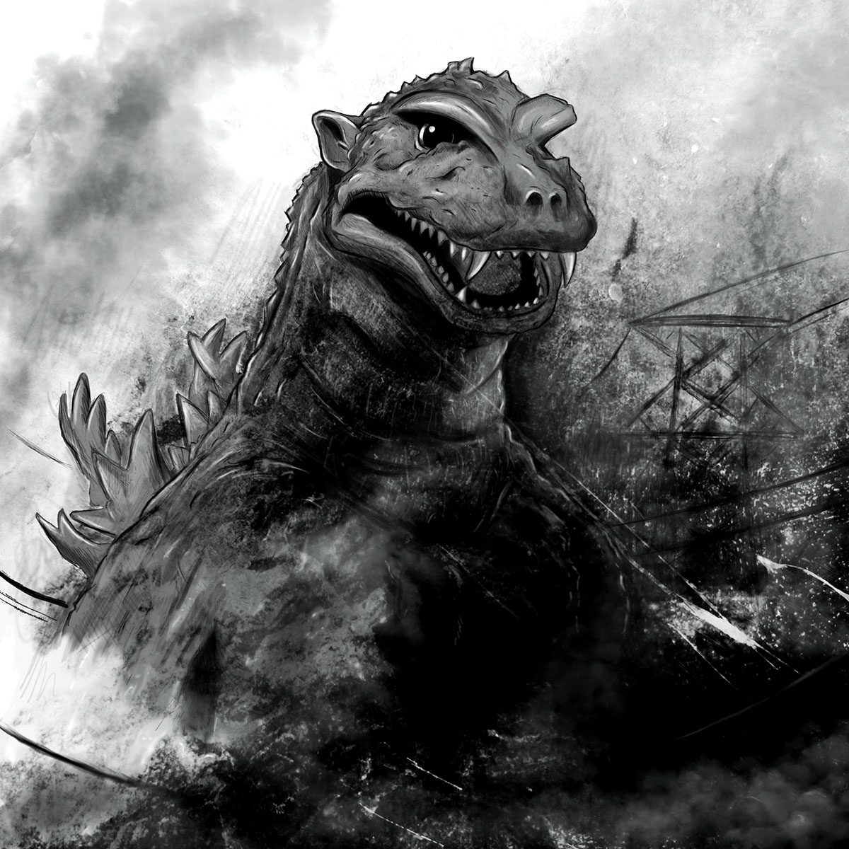 Godzilla 1954 Fan Art