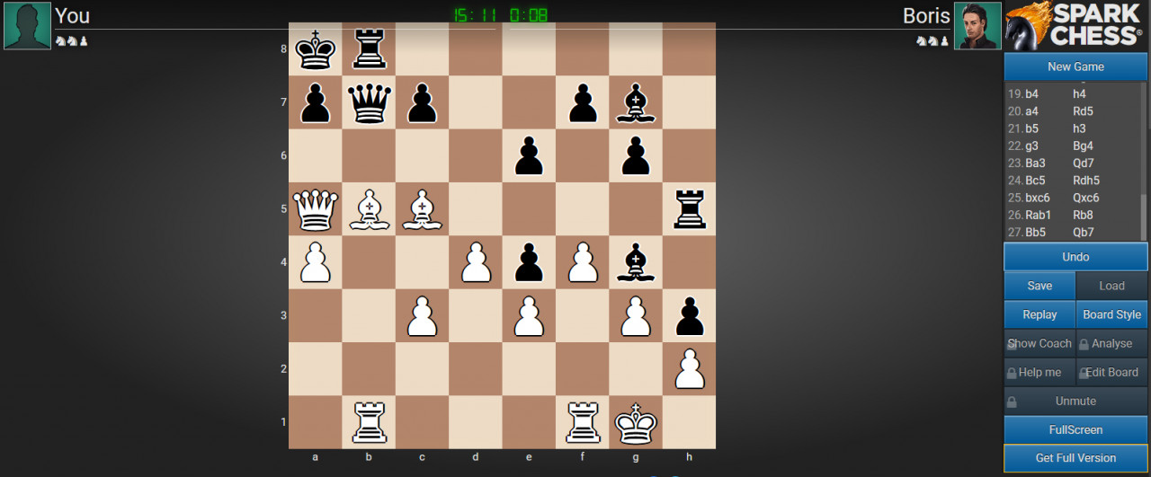 Chess Puzzle #18: The Winning Distraction by RiffRaffCat -- Fur