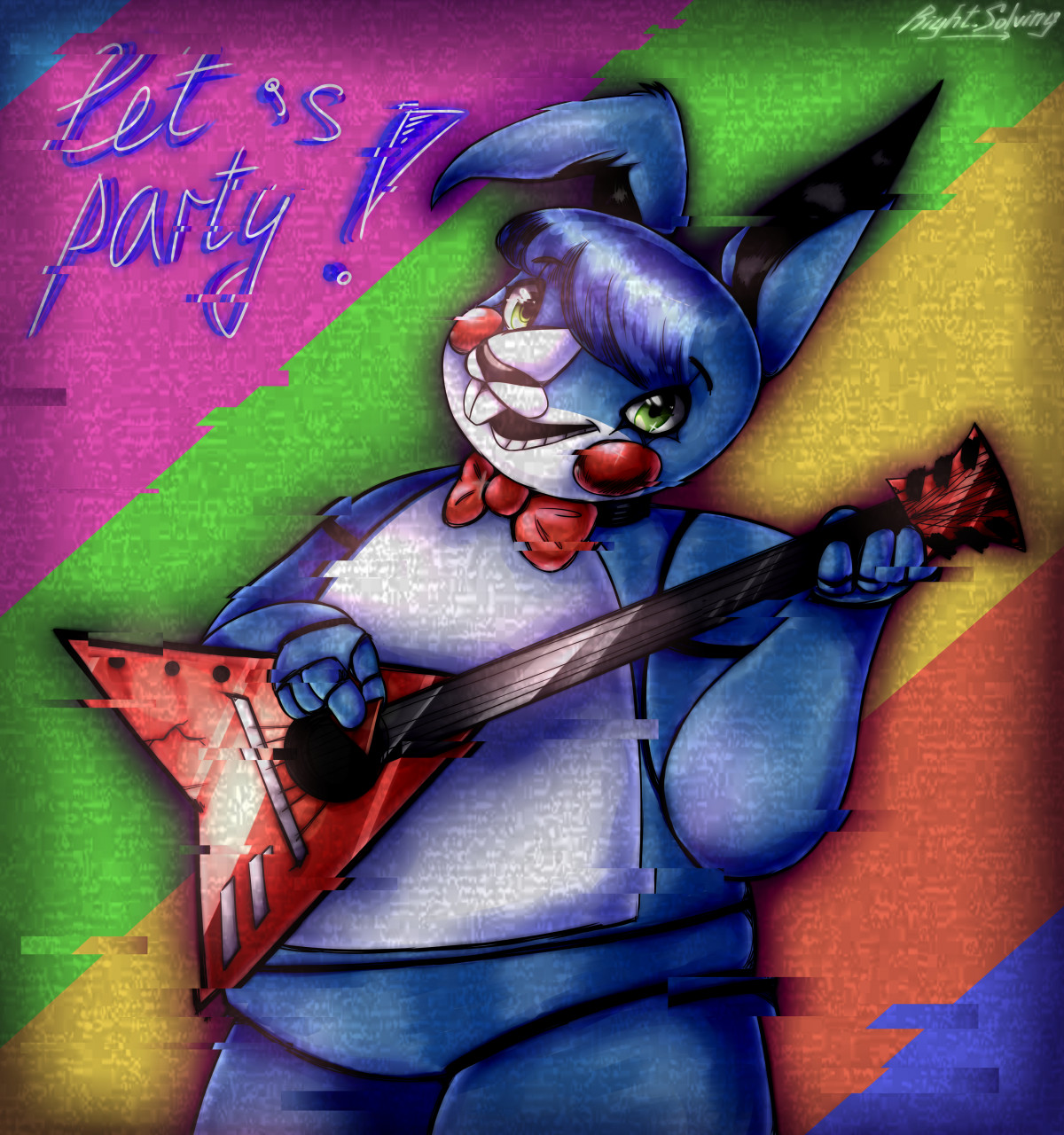 withered bonnie com partes do toy bonnie 