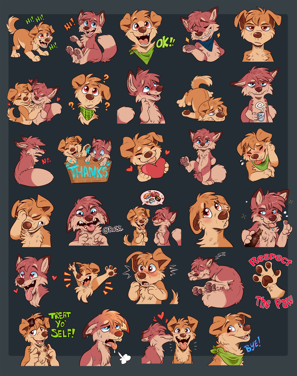 create anime telegram stickers for you