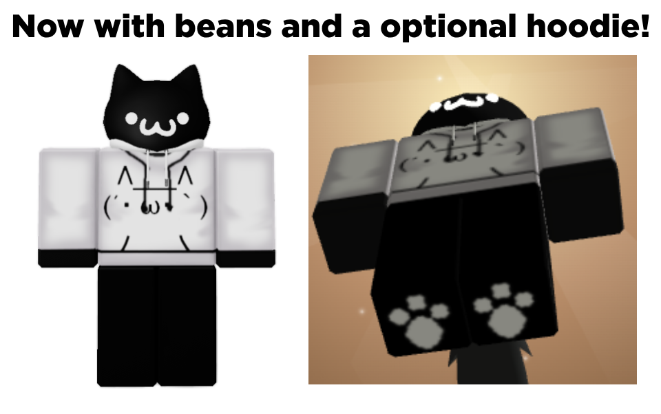 Roblox cat online hoodie