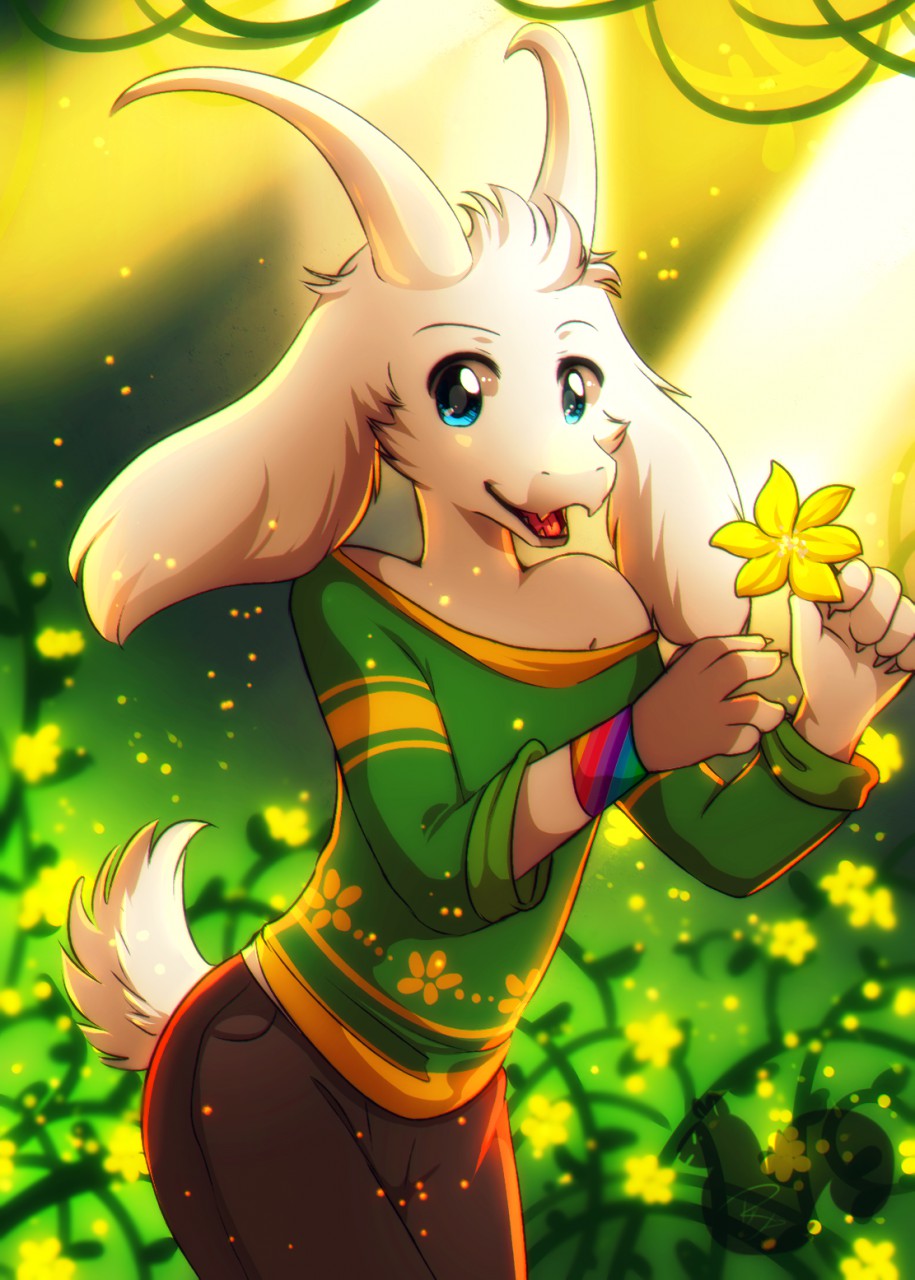 Teenage asriel