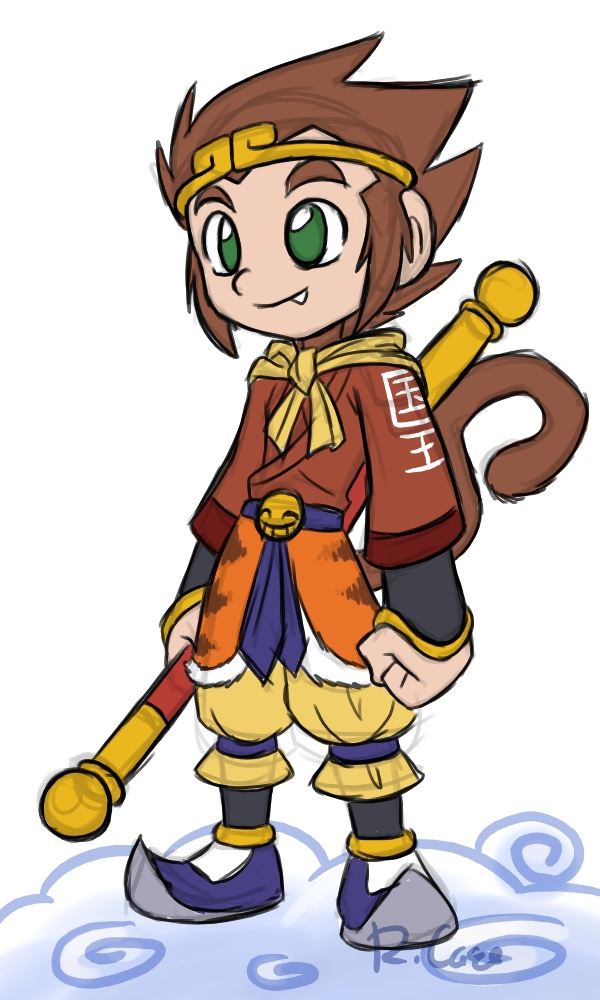 Sun Wukong Doodle By Rings1234 Fur Affinity Dot Net