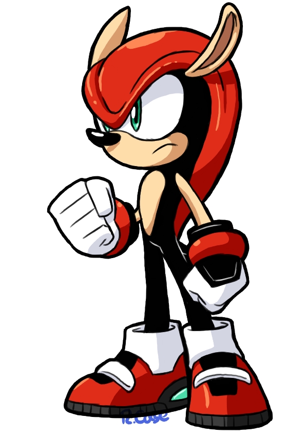 Sonic Vibes — Name: Mighty the Armadillo Age: 14 Description