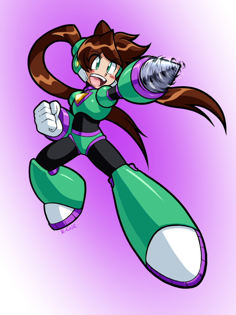 Mega man quake woman