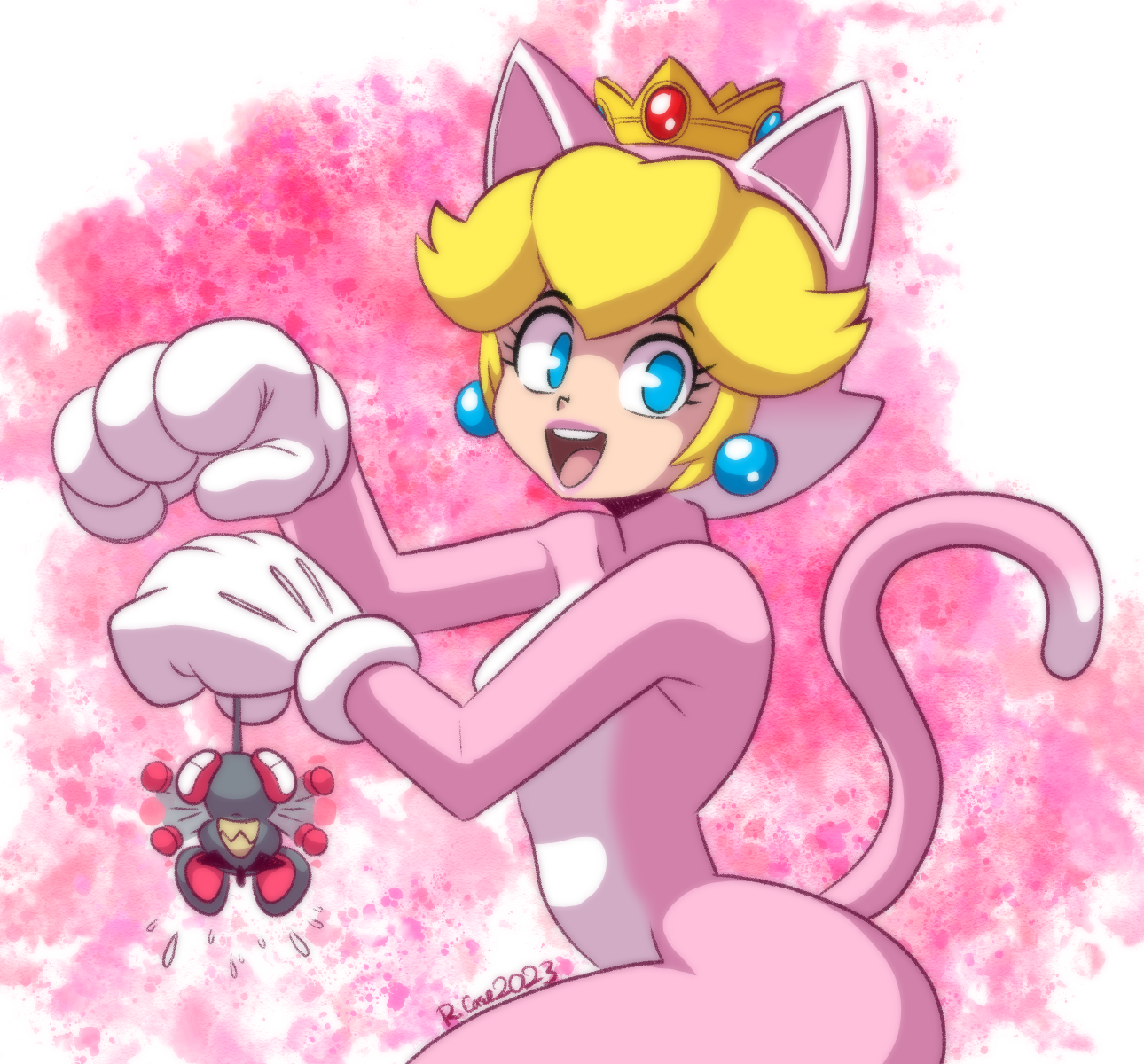 Cat Mario by Just_Peachy15 -- Fur Affinity [dot] net