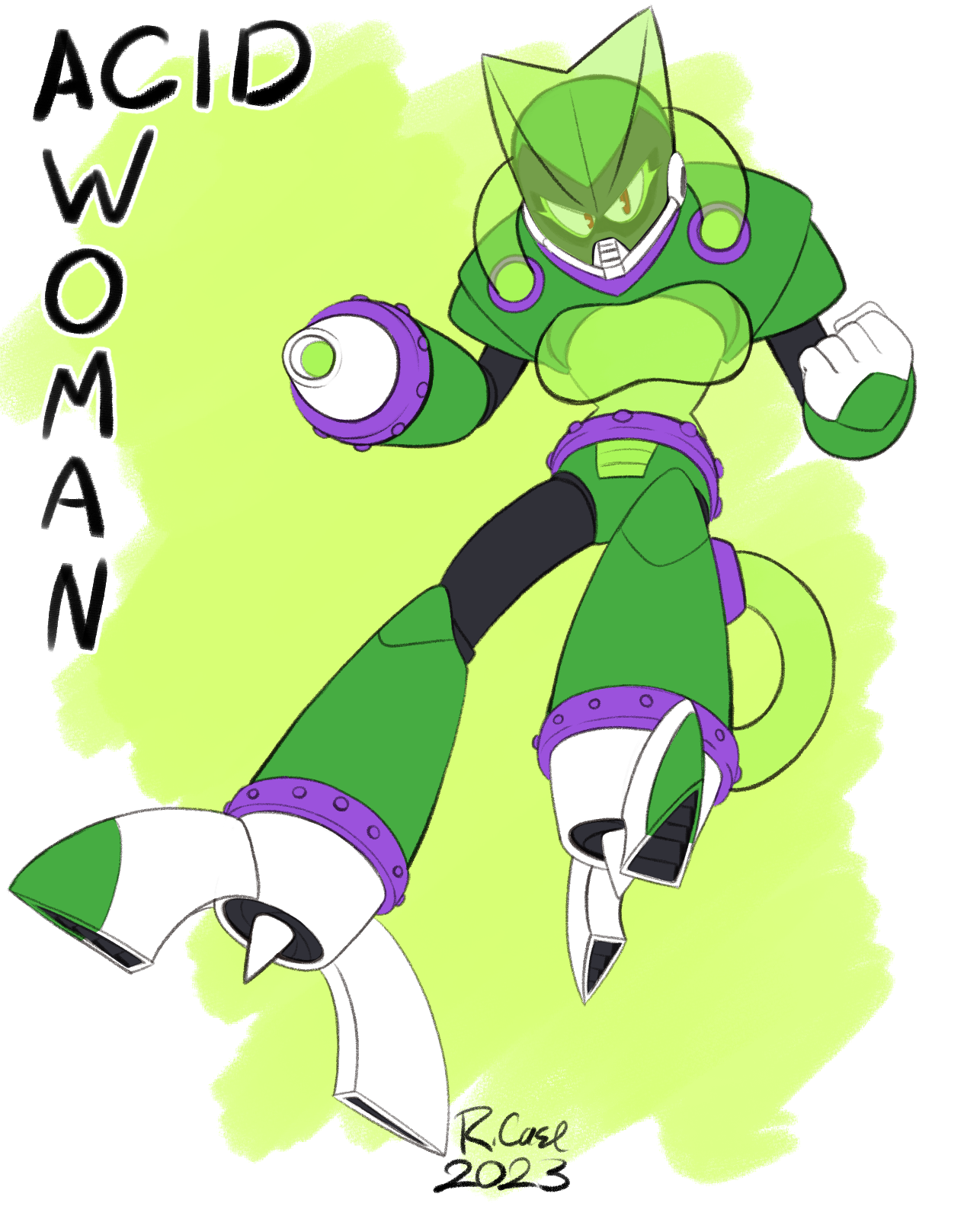 ACIDMAN　ELEVEN Mega Man 11 | Acid Man - Buster Only, No Damage, No items