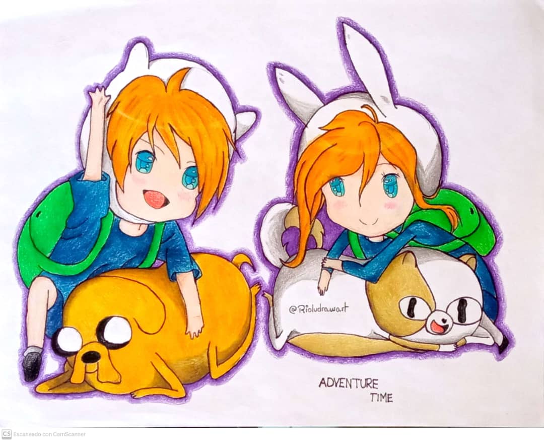 finn and jake and fionna and cake anime