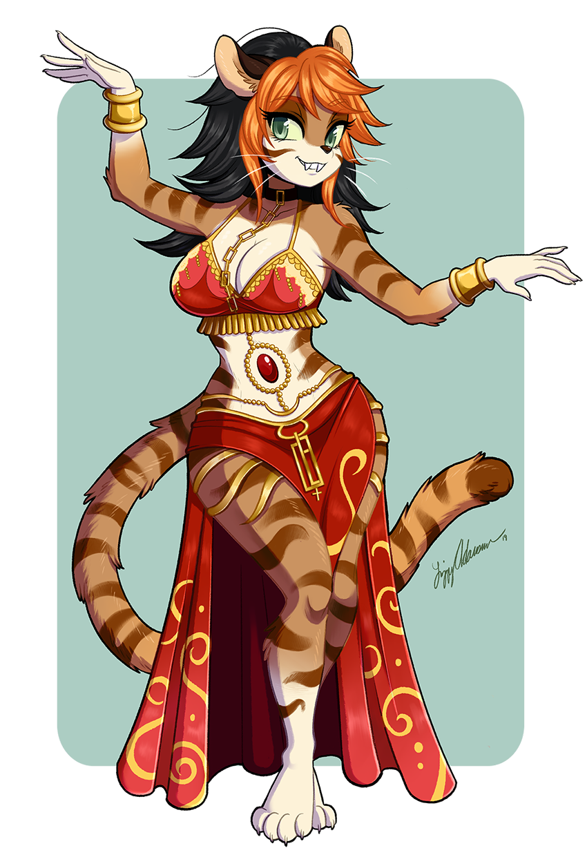 C] Belly Dancer by rishi-chan -- Fur Affinity [dot] net