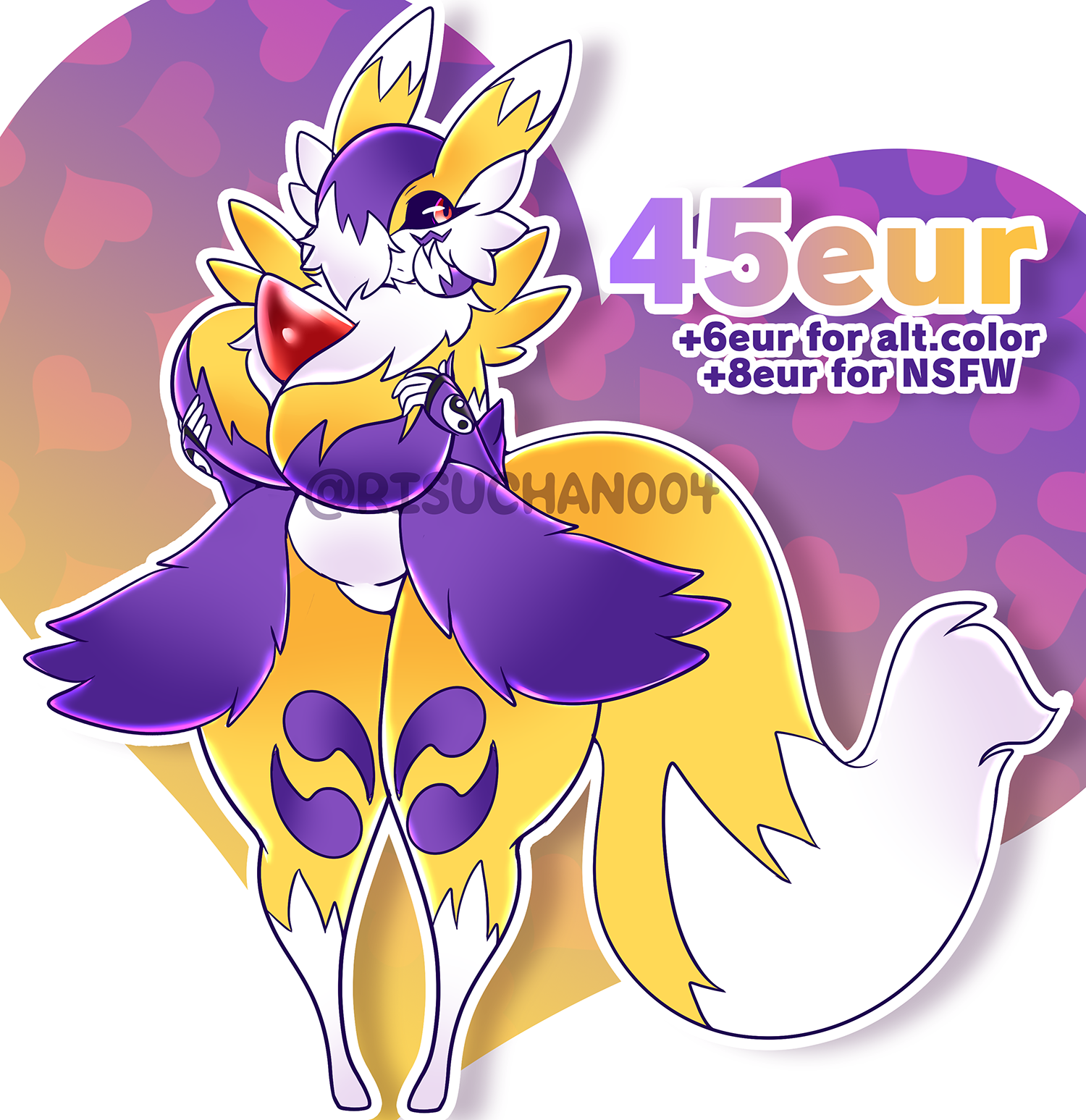 Gardevoir x Renamon ADOPT - CLOSED