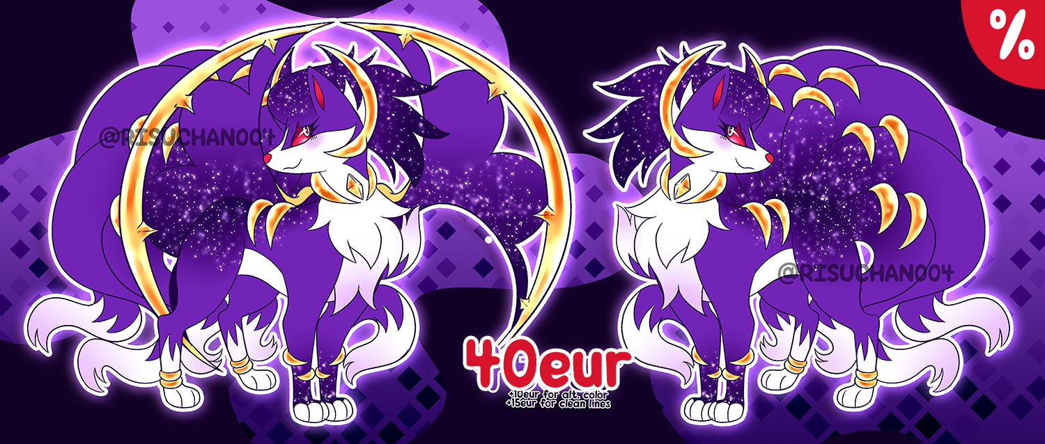 closed !! Ninetales x Arceus Fusion Adopt by 64raptors -- Fur Affinity  [dot] net