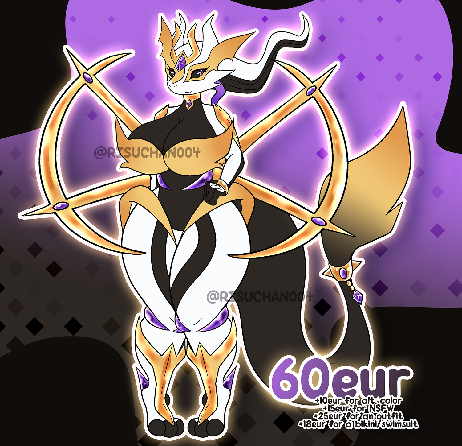 ✨ CLOSED - Mewtwo x Arceus x U. Necrozma ADOPT by risuchan004 -- Fur  Affinity [dot] net