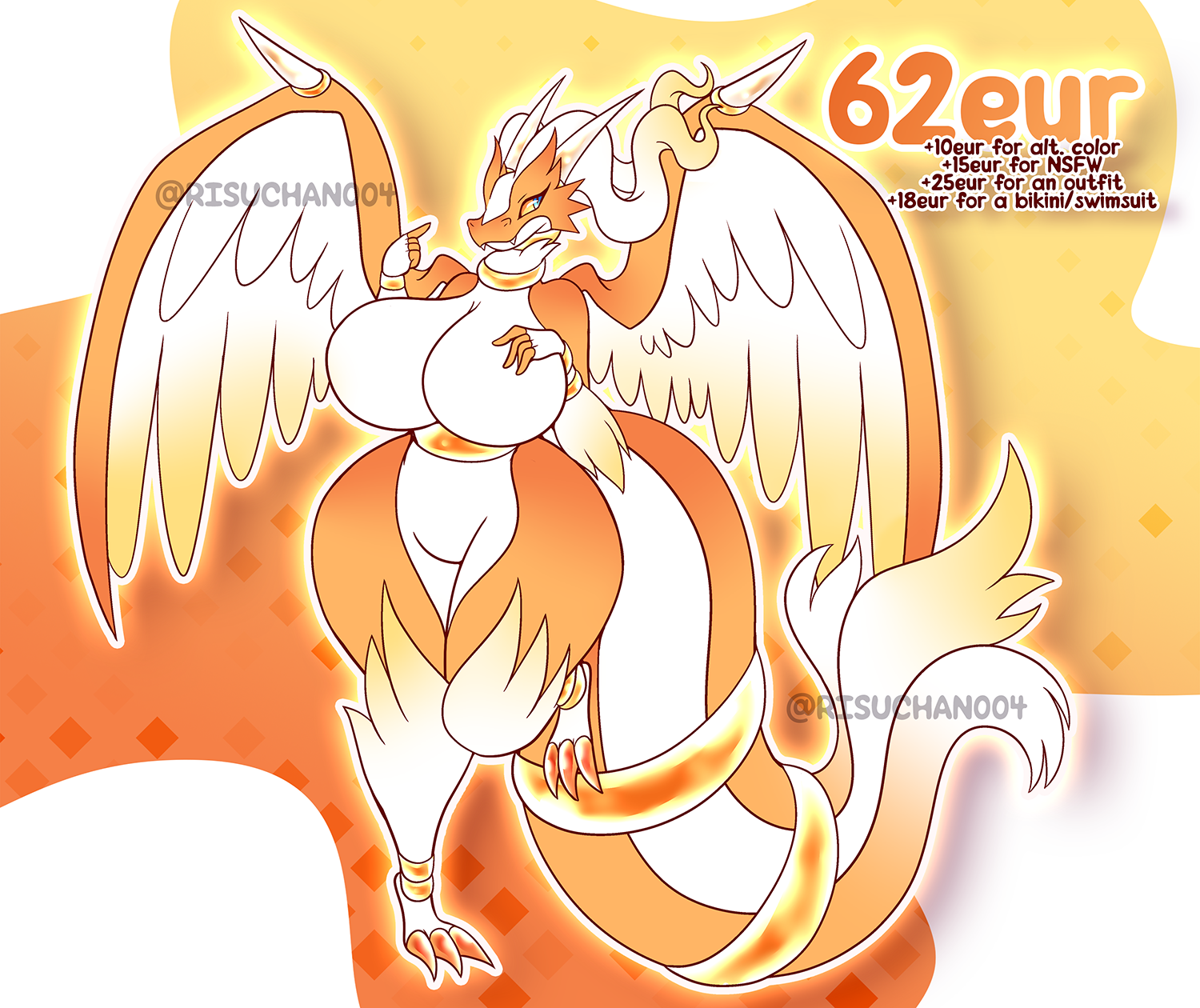 🤍 CLOSED - Zekrom x Reshiram FUSION ADOPT by risuchan004 -- Fur Affinity  [dot] net