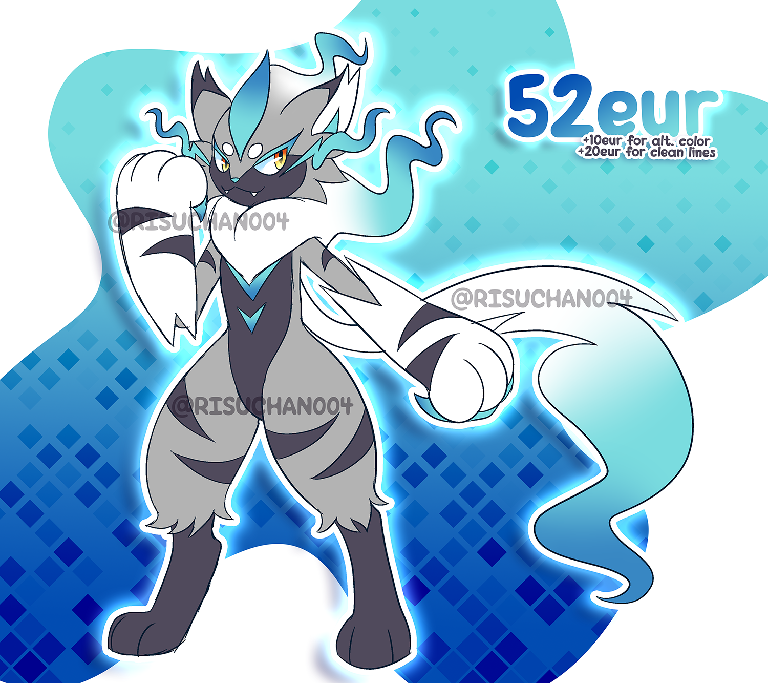 Lucario + Zeraora : r/fakemon