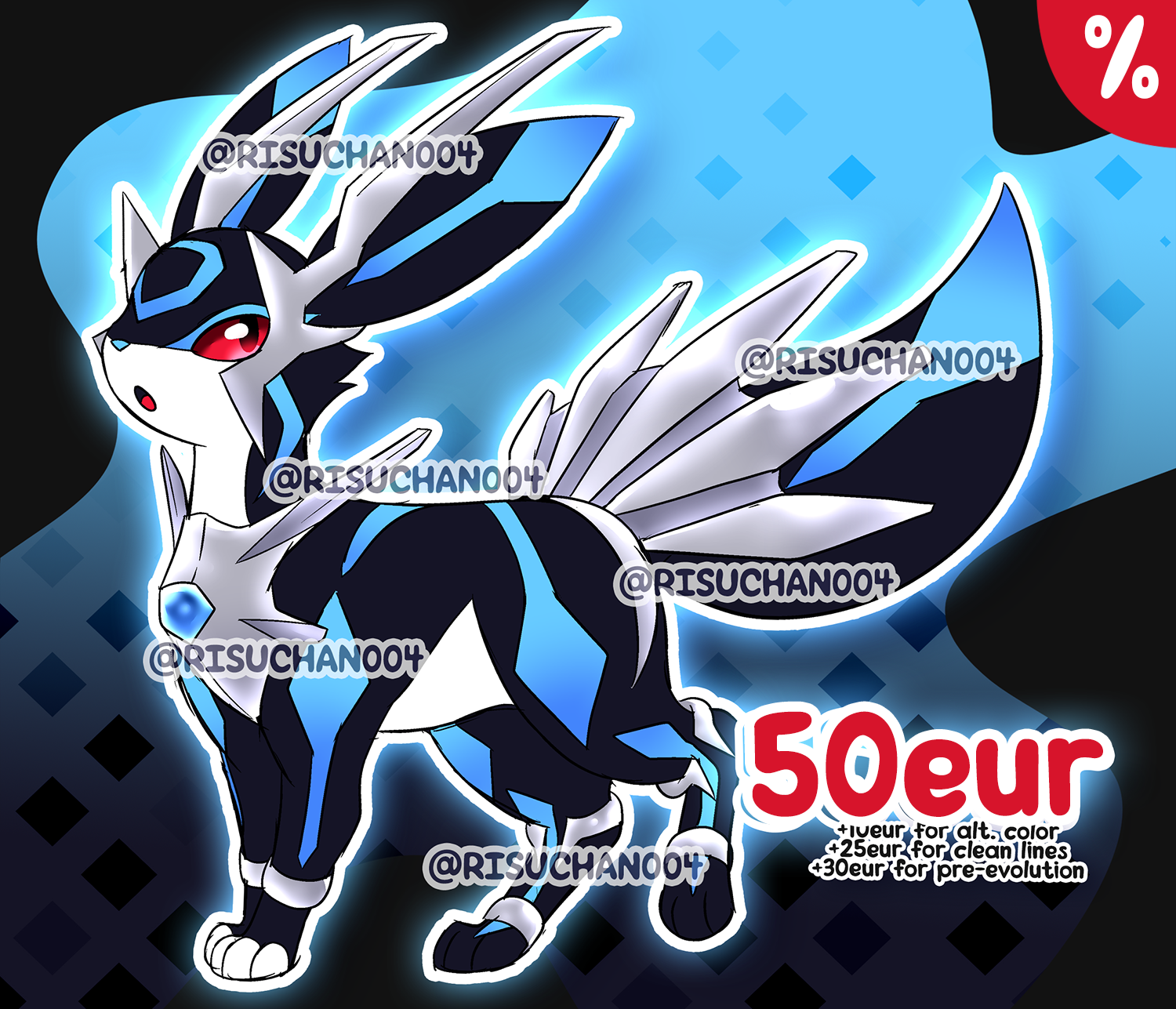 🔴 CLOSED - Arceus x Dialga FUSION ADOPT by risuchan004 -- Fur