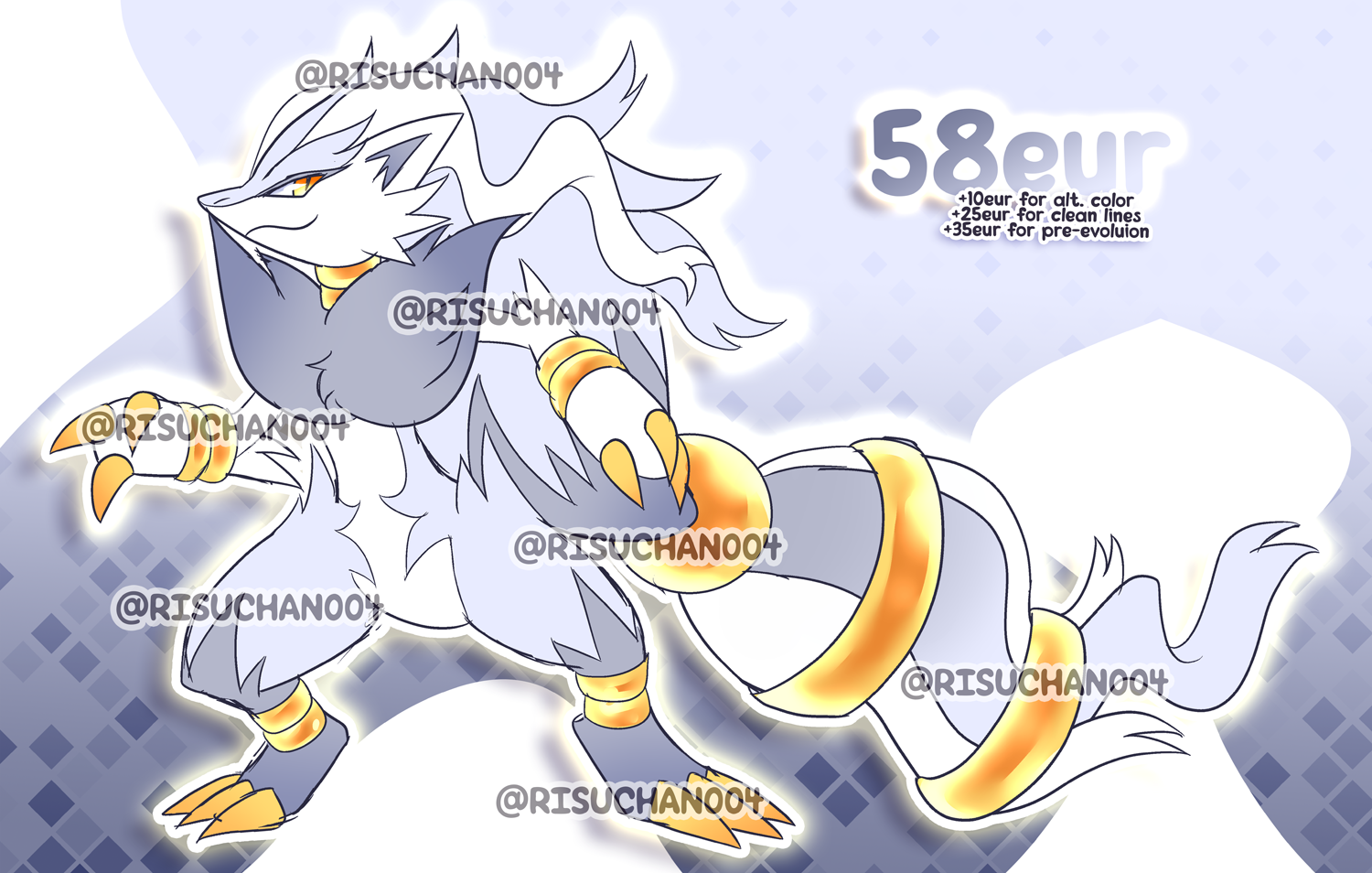 🤍 CLOSED - Zekrom x Reshiram FUSION ADOPT by risuchan004 -- Fur Affinity  [dot] net