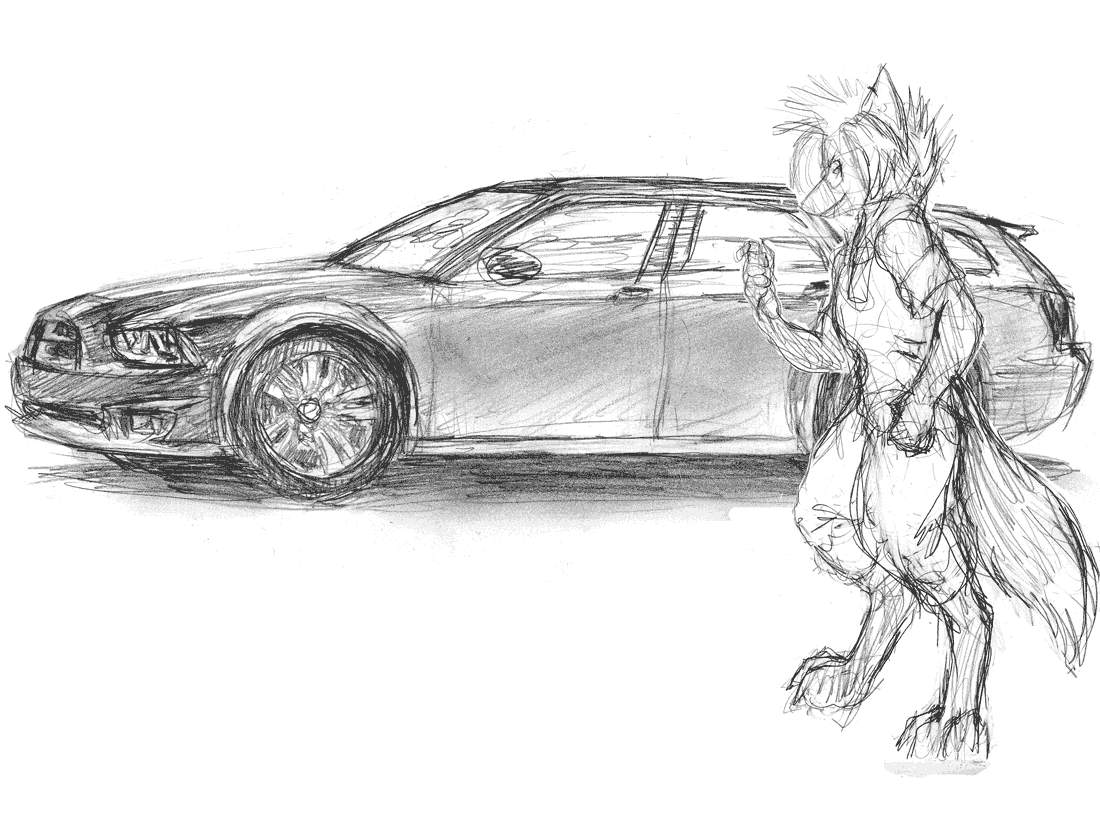 Commission]Silver Shadow: Chargum (sketch) by rjbartrop -- Fur Affinity  [dot] net