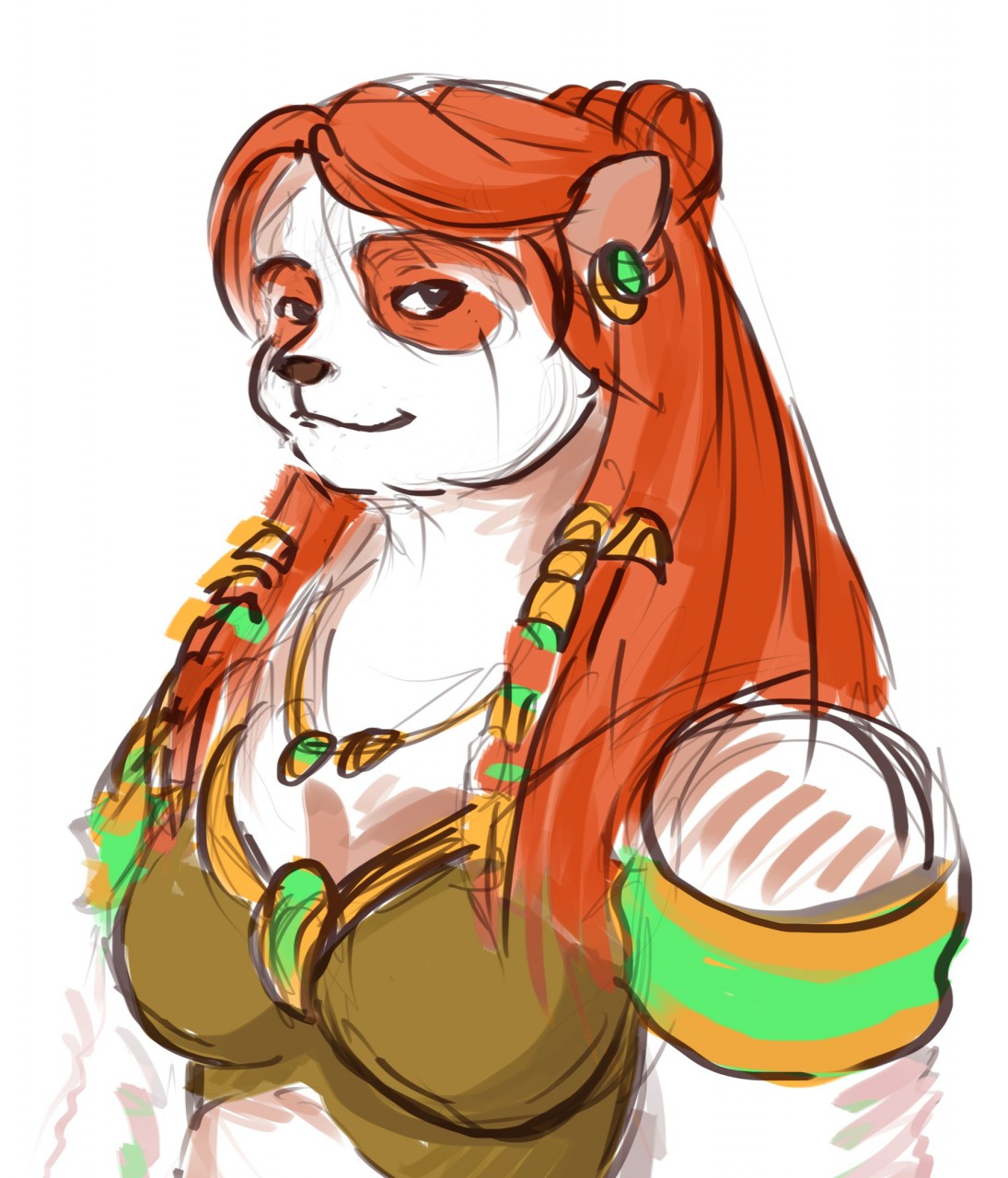 Fast pandaren sketch