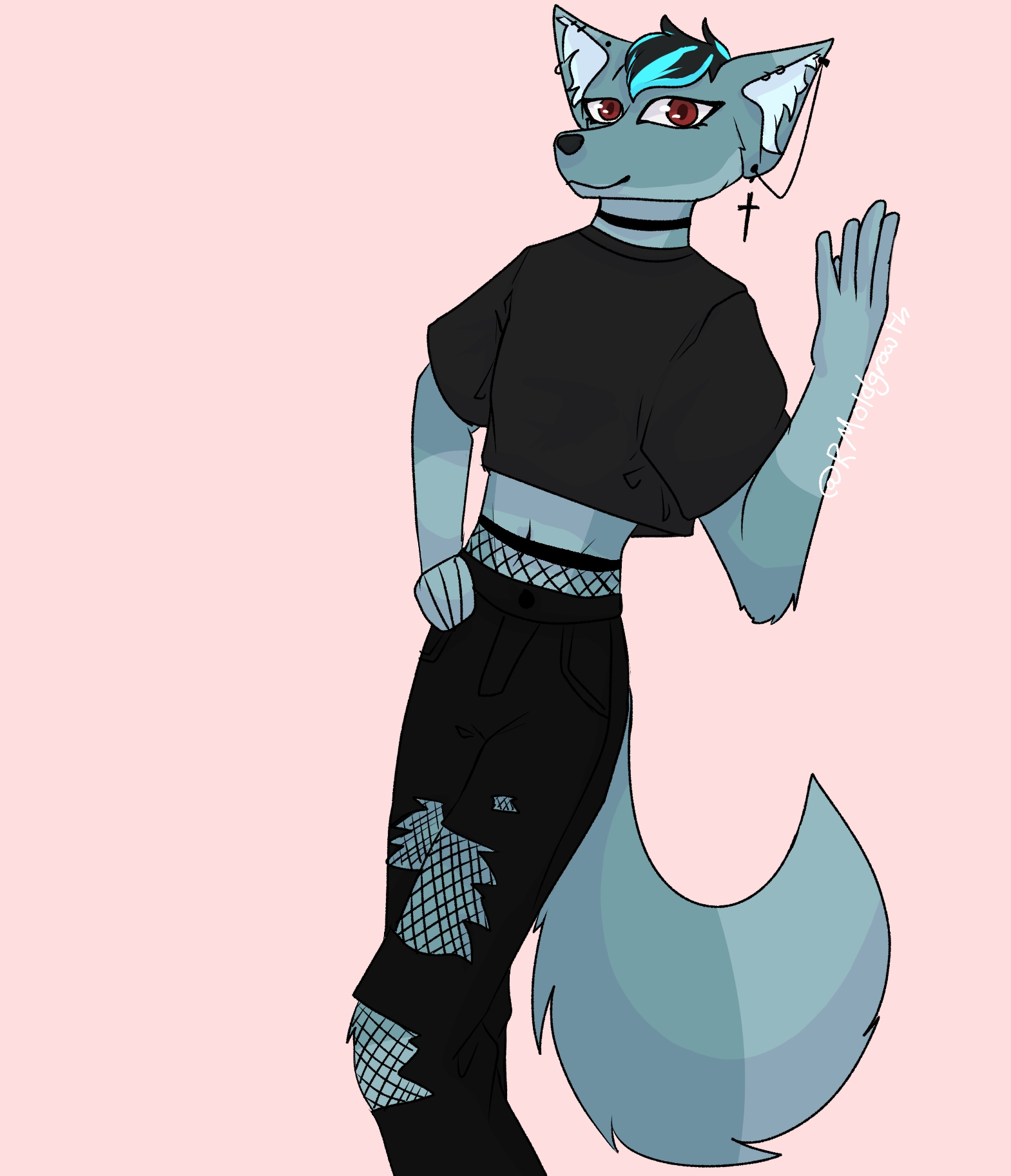 femboy wtih the fishnets by RMoldgrowth -- Fur Affinity [dot] net