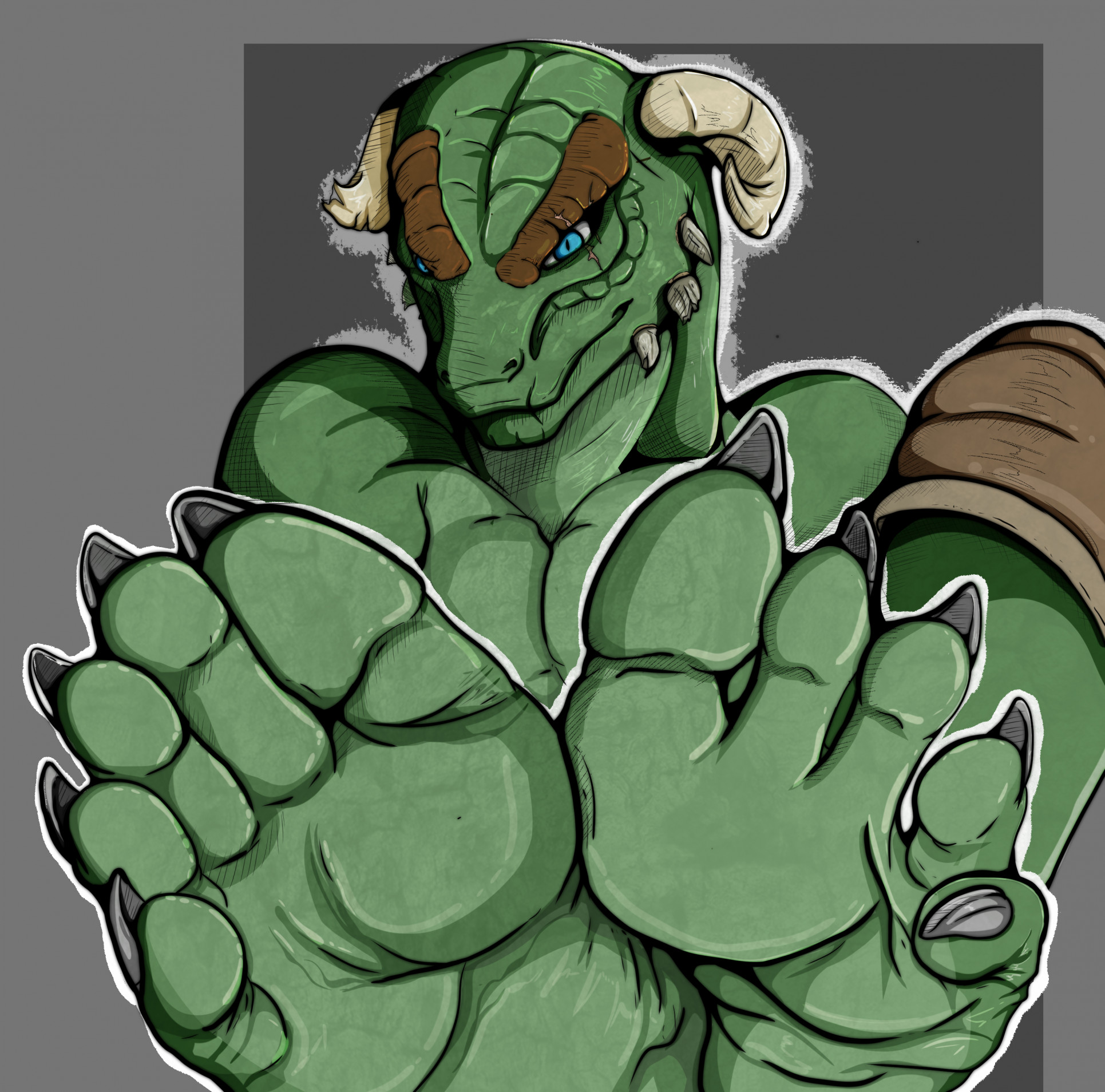 Argonian feet