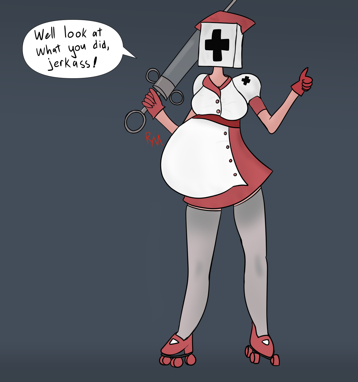 SpookyMonth2022 Reaper Nurse By RoboMama Fur Affinity Dot Net   1667213928.robomama Reaper Nurse Colour 