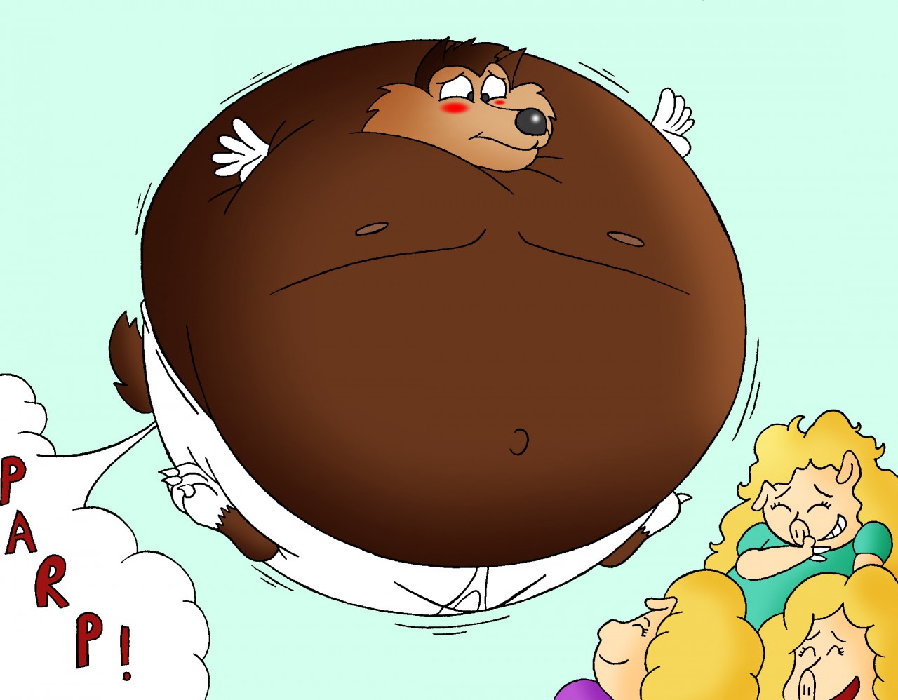 I huffed and puffed and BLEW MYSELF UP! by Robot001 -- Fur Affinity [dot]  net