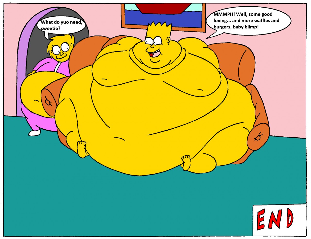 Fat Bart page 6 END. 