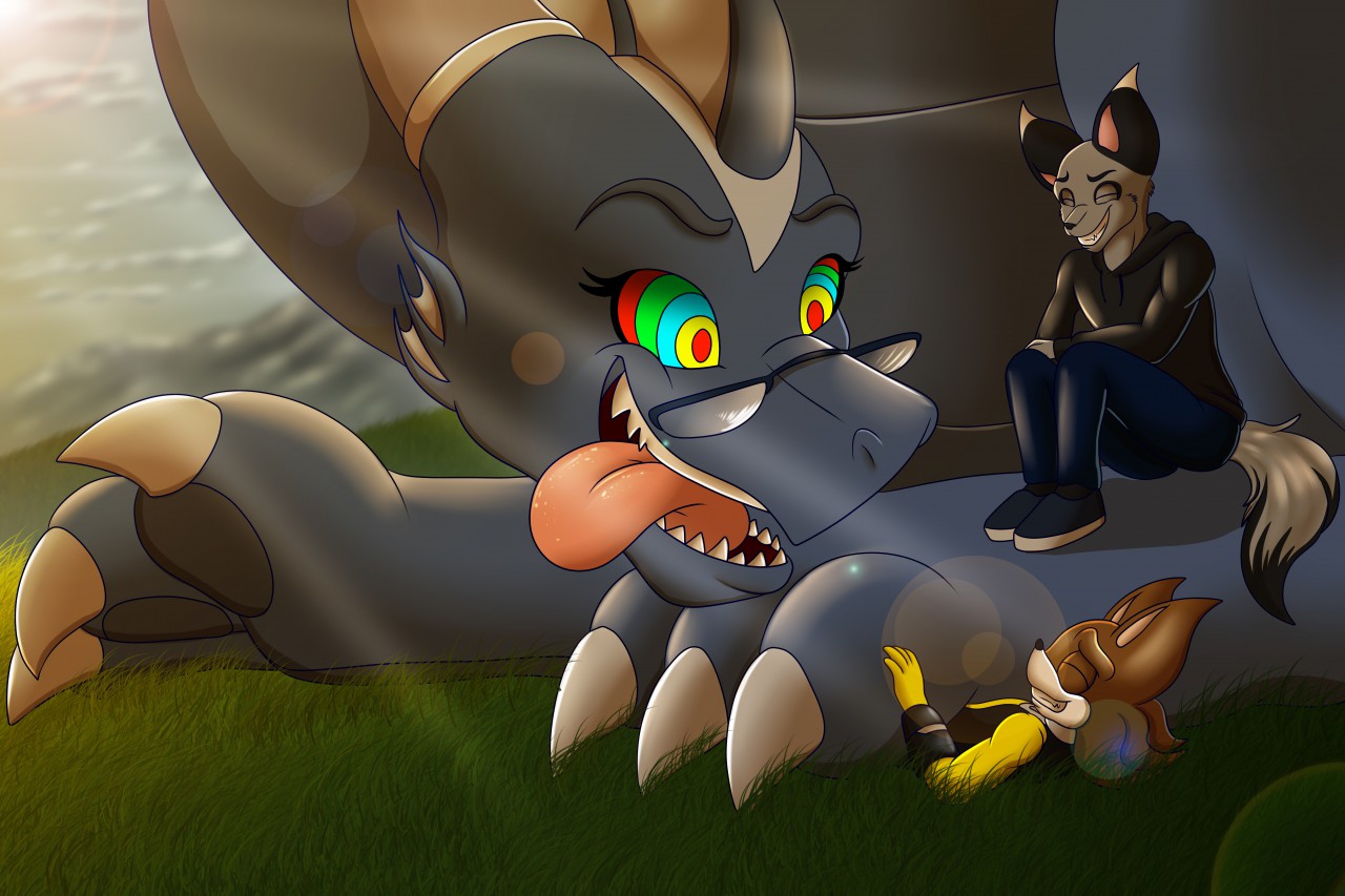 Haha the Animatronic Hippo by TheFoxPrince11 -- Fur Affinity [dot] net