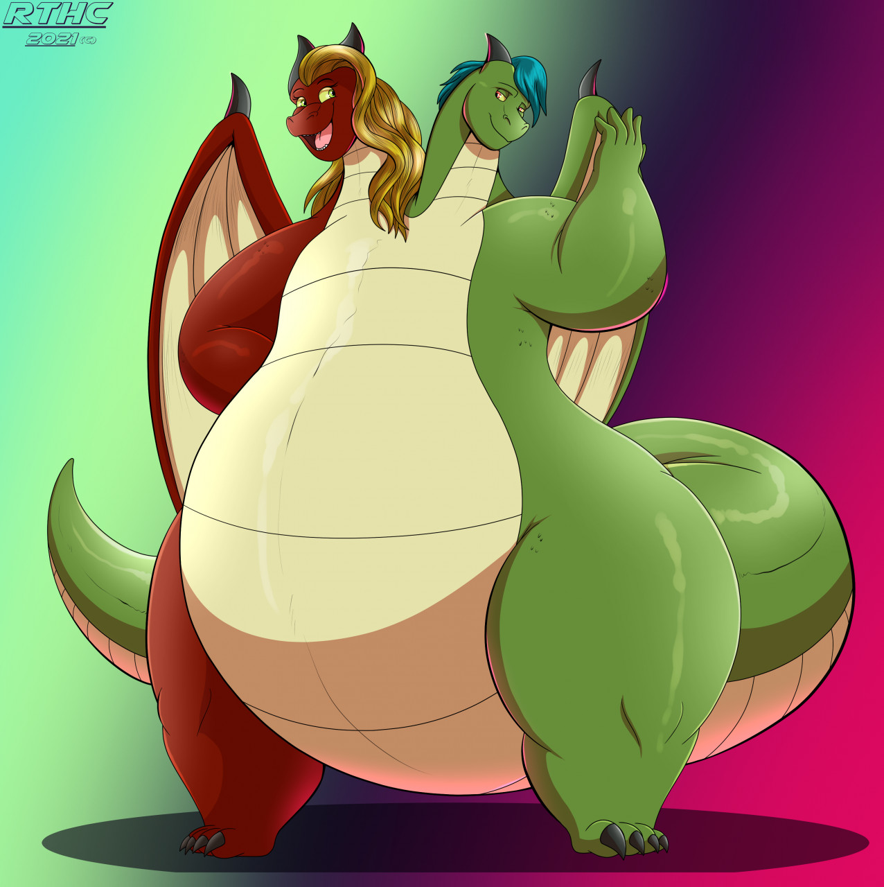 Bellweather and Jabba Meets Captain Hook and Mr. Smee by TheFoxPrince11 --  Fur Affinity [dot] net