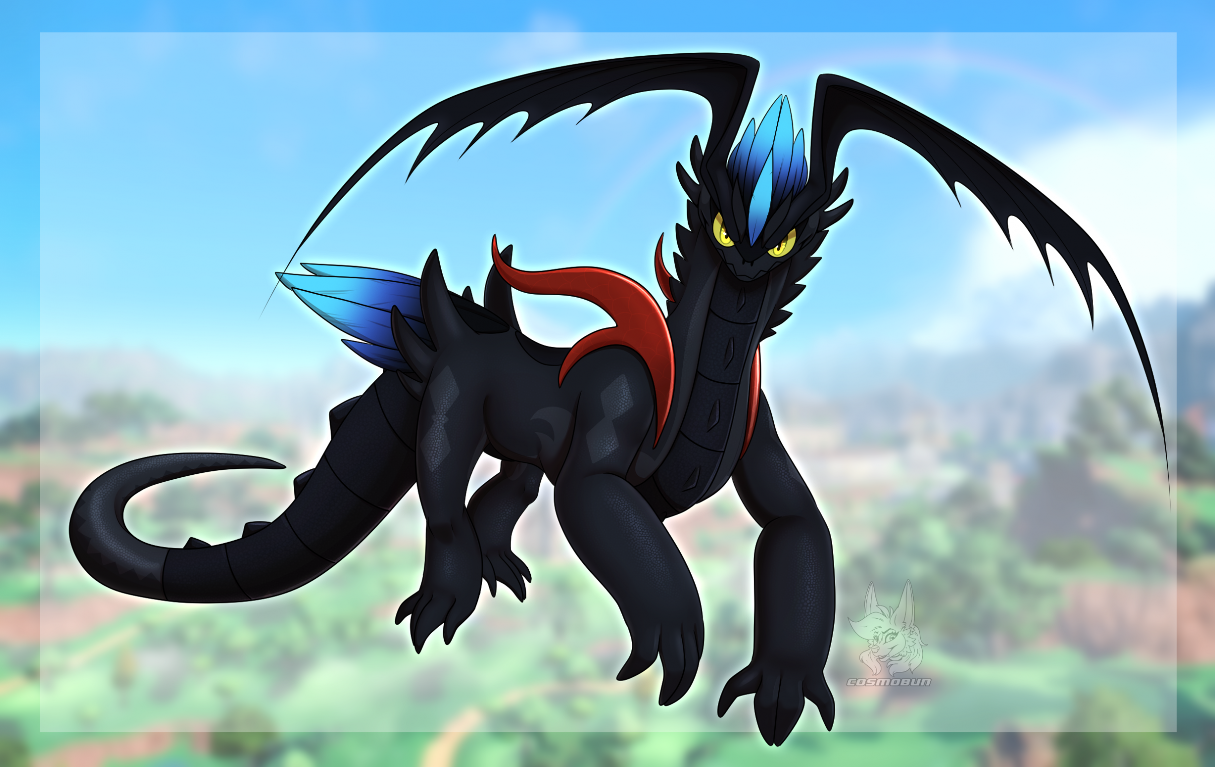 Koraidon as Toothless- because they're both silly, sweet, squishy bois!  (OC) : r/pokemon